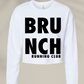 Brunch Running Club Cropped Sweatshirt
